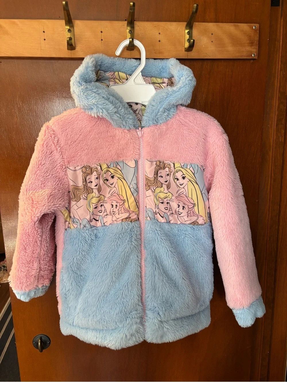 Girls reversible Disney Princess Hooded Jacket - Kids